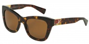 Dolce & Gabbana DG4214 Sunglasses Sunglasses - 502/83 Havana / Polarized Brown Gradient