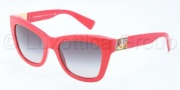 Dolce & Gabbana DG4214 Sunglasses Sunglasses - 588/8G Red / Grey Gradient