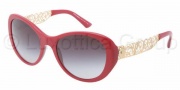 Dolce & Gabbana DG4213 Sunglasses Sunglasses - 25838G Matte Bordeaux / Grey Gradient