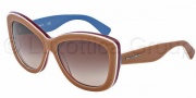 Dolce & Gabbana DG4206 Sunglasses Sunglasses - 276613 Brown Bluette / Brown Gradient
