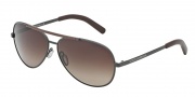 Dolce & Gabbana DG2141 Sunglasses Sunglasses - 125113 Matte Brown / Brown Gradient
