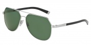 Dolce & Gabbana DG2133 Sunglasses Sunglasses - 05/71 Silver Sand / Grey Green