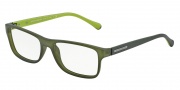 Dolce & Gabbana DG5009 Eyeglasses Eyeglasses - 2811 Green Demi Transparent Rubber