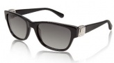 David Yurman DY115 Pave Diamond Albion Sunglasses Sunglasses - 01SS Black Onyx with Sterling Silver and Pave Diamond/Grey Gradient Lens