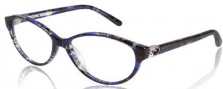 David Yurman DY116 Albion Eyeglasses Eyeglasses - 05SS/BO Blue Textured with Sterling Silver and Black Onyx Stones