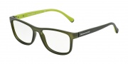 Dolce & Gabbana DG5003 Eyeglasses Eyeglasses - 2811 Green Demi Transparent Rubber