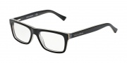 Dolce & Gabbana DG3205 Eyeglasses Eyeglasses - 1871 Top Black on Grey