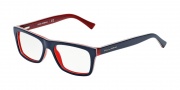 Dolce & Gabbana DG3205 Eyeglasses Eyeglasses - 1872 Top Blue on Red