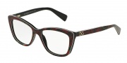 Dolce & Gabbana DG3190 Eyeglasses Eyeglasses - 2938 Printing Roses on Black