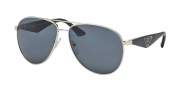 Prada PR 53QS Sunglasses Sunglasses - ZVN5Z1 Pale Gold / Polarized Grey