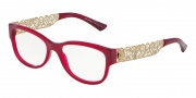 Dolce & Gabbana DG3185 Eyeglasses Eyeglasses - 2681 Opal Bordeaux