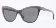 DKNY DY4116 Sunglasses Sunglasses - 343887 Top Grey on Black / Grey