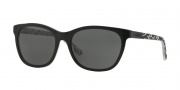 DKNY DY4115 Sunglasses Sunglasses - 358287 Top Black on Grey / Grey