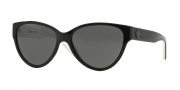 DKNY DY4112 Sunglasses Sunglasses - 362787 Top Black on White / Grey