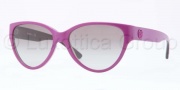 DKNY DY4112 Sunglasses Sunglasses - 363611 Top Violet / Grey Gradient
