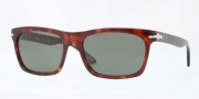 Persol PO3062S Sunglasses Sunglasses - 24/31 Havana / Crystal Green