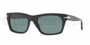 Persol PO3065S Sunglasses Sunglasses - 90144N Black / Crystal Blue Photo Polarized
