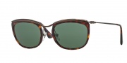 Persol PO3081S Sunglasses Sunglasses - 899/31 Matte Havana / Green