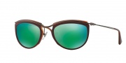 Persol PO3082S Sunglasses Sunglasses - 1006O7 Top Red / Matte Havana / Brown Mirror Green