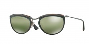 Persol PO3082S Sunglasses Sunglasses - 1007O8 Top Green / Matte Havana / Green Mirror Gold