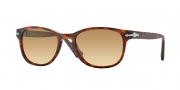 Persol PO3086S Sunglasses Sunglasses - 900181 Matte Havana / Gradient Brown Photo Polarized