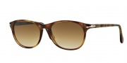 Persol PO3042S Sunglasses Sunglasses - 979/51 Striped Brown / Crystal Brown Gradient