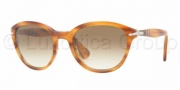 Persol PO3025S Sunglasses Sunglasses - 960/51 Brown Striped / Crystal Brown Gradient