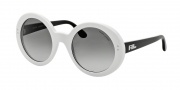 Ralph Lauren RL8126 Sunglasses Sunglasses - 548711 White / Gradient Grey
