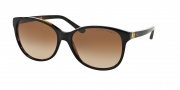 Ralph Lauren RL8116 Sunglasses Sunglasses - 526013 Top Black / Havana / Gradient Brown