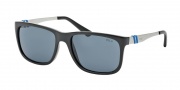 Polo PH4088 Sunglasses Sunglasses - 500187 Shiny Black / Grey Blue