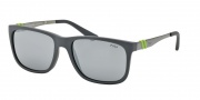 Polo PH4088 Sunglasses Sunglasses - 54216G Matte Grey / Green