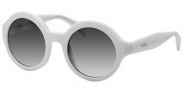 Prada PR 06QS Sunglasses Sunglasses - 7S30A7 Ivory / Grey Gradient