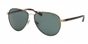 Polo PH3090 Sunglasses Sunglasses - 927471 Pale Gold / Green