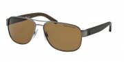 Polo PH3089 Sunglasses Sunglasses - 905083 Matte Gunmetal / Polarized Brown