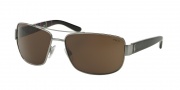 Polo PH3087 Sunglasses Sunglasses - 915773 Gunmetal / Brown
