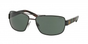 Polo PH3087 Sunglasses Sunglasses - 926571 Semi Shiny Dark Brown / Green