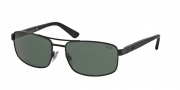 Polo PH3086 Sunglasses Sunglasses - 903871 Matte Black / Grey Green