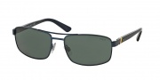 Polo PH3086 Sunglasses Sunglasses - 926471 Semi Shiny Blue / Green