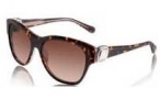 David Yurman DY082 Albion Sunglasses Sunglasses - 02SS/RQ/MOP Tortoise with Sterling Silver/Rose Quartz/Brown Gradient