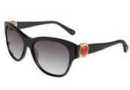 David Yurman DY082 Albion Sunglasses Sunglasses - 11GV/CA Black with Gold Vermeil and Carnelian/Grey Gradient