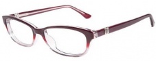David Yurman DY084 Cable Classics Eyeglasses Eyeglasses - 06SS Burgundy Gradient with Sterling Silver