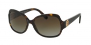 Tory Burch TY7059 Sunglasses Sunglasses - 1378T5 Dark Tortoise / Brown Gradient Polarized