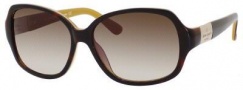Kate Spade Carmel/S Sunglasses Sunglasses - 0EE2 Tortoise Saffron (Y6 brown gradient lens)