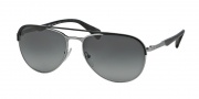 Prada PR 51QS Sunglasses Sunglasses - GAQ2D0 Matte Black / Gunmetal / Grey Gradient