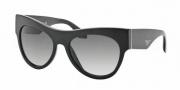 Prada PR 28QS Sunglasses Sunglasses - 1AB0A7 Black / Grey Gradient