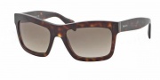 Prada PR 25QS Sunglasses Sunglasses - 2AU3D0 Havana / Light Brown Gradient