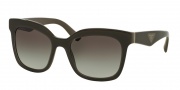 Prada PR 24QS Sunglasses Sunglasses - UAM0A7 Opal Brown on Brown / Light Grey Gradient Dark Grey