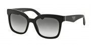 Prada PR 24QS Sunglasses Sunglasses - 1AB0A7 Black / Grey Gradient