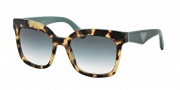 Prada PR 24QS Sunglasses Sunglasses - 7S01E0 Medium Havana / Green Gradient