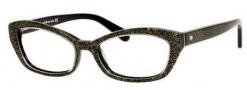 Kate Spade Cristi Eyeglasses Eyeglasses - 0JLQ Black Gold Glitter